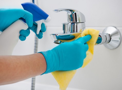 Routine commercial cleaning for a Brompton workplace
