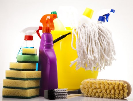 Careful upholstery cleaning for a sofa in a Brompton property