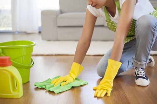 Kitchen and bathroom cleaning in a Brompton residential property